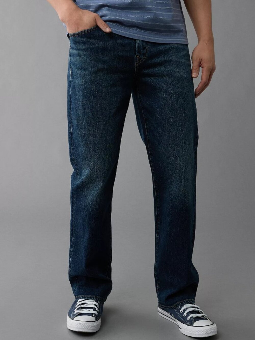 AMERICAN EAGLE EasyFlex Original BootCut Jeans - 33 x 34 - NWT NEW